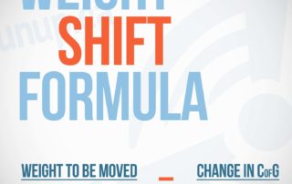 The Weight Shift Formula